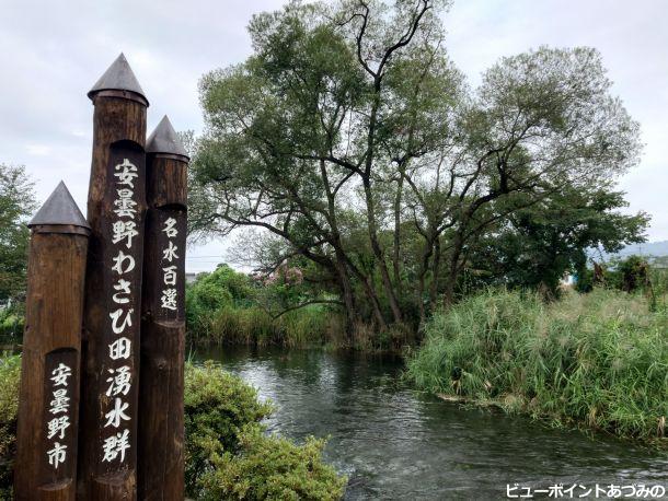 安曇野わさび田湧水群